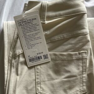 Lululemon city sleek wide leg pants